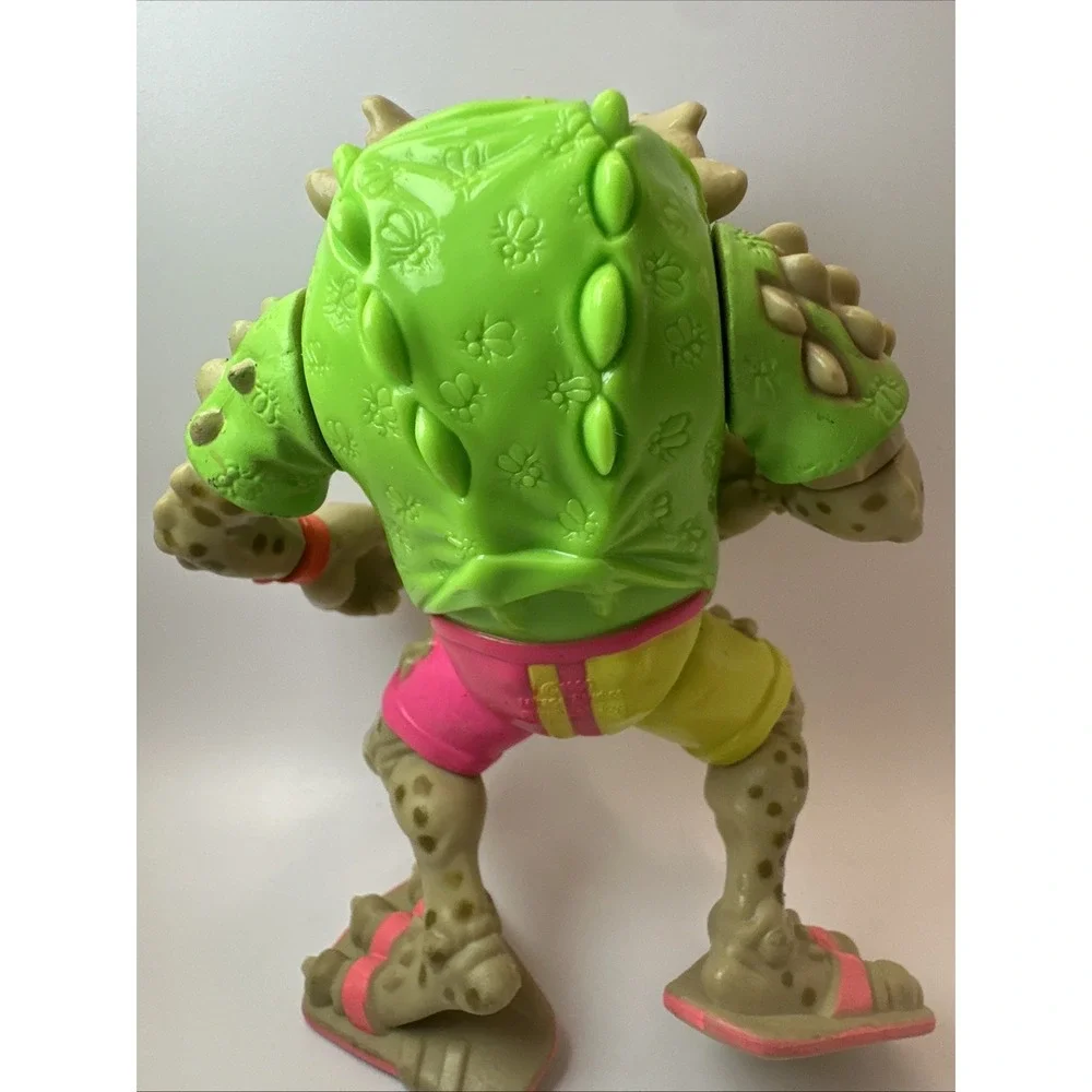 Vintage 1990 TMNT Napoleon Bonafrog w/ Card Teenage Mutant Ninja Turtles